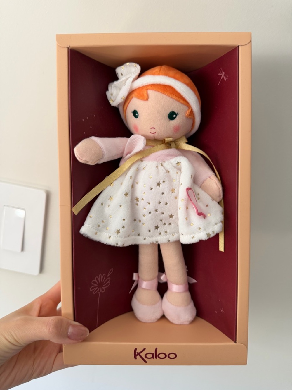 Brand New in Box Kaloo Tendresse doll - Valentine Medium
